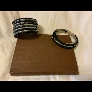 Black Cuff Bracelet Bundle